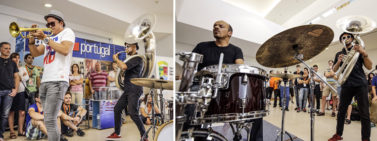 Drumtupete Jazz Demolition Dia do Ritmo