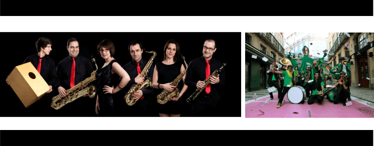sax companhia farra fanfarra