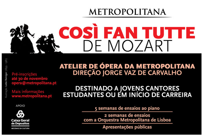 Cosi Fan Tutte de Mozart