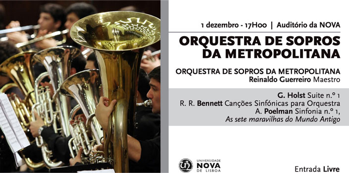 Orquestra de Sopros da Metropolitana-Concerto Natal 2013