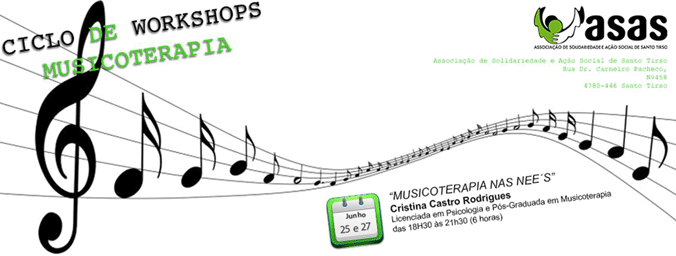 Workshop Musicoterapia NEE's