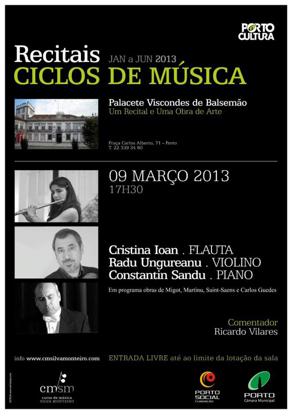 Recitais Ciclos de Música