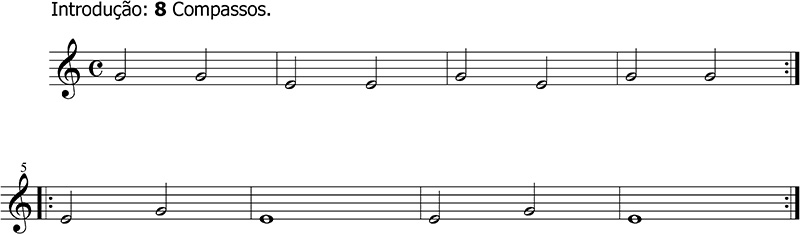 Melodia para Flauta de Bisel - Diálogo entre o Sol e o Mi