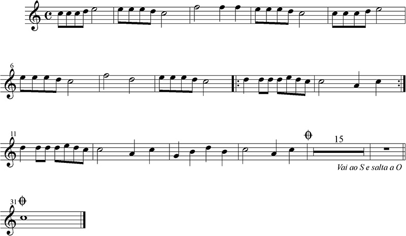 Melodia para Flauta de Bisel - Melodia 18