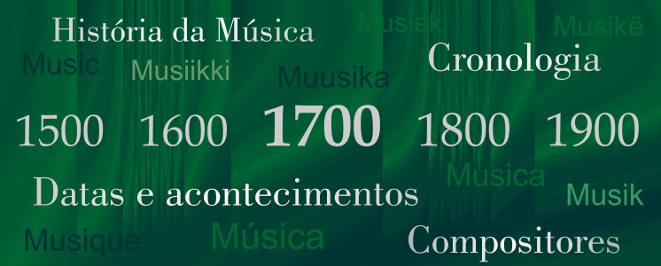 History of Music 1700